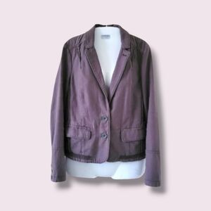 HEI HEI | Anthro | Delaine Cute Gray Gingham Blazer (SIZE 4)